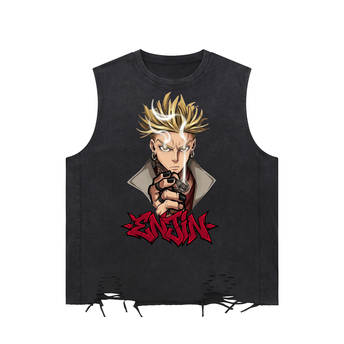 Enjin Tank Top | Gachiakuta Anime Streetwear