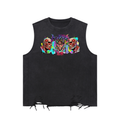 HUMANITY'S STRONGEST | Captain Levi Snow-Wash Sleeveless Tank
