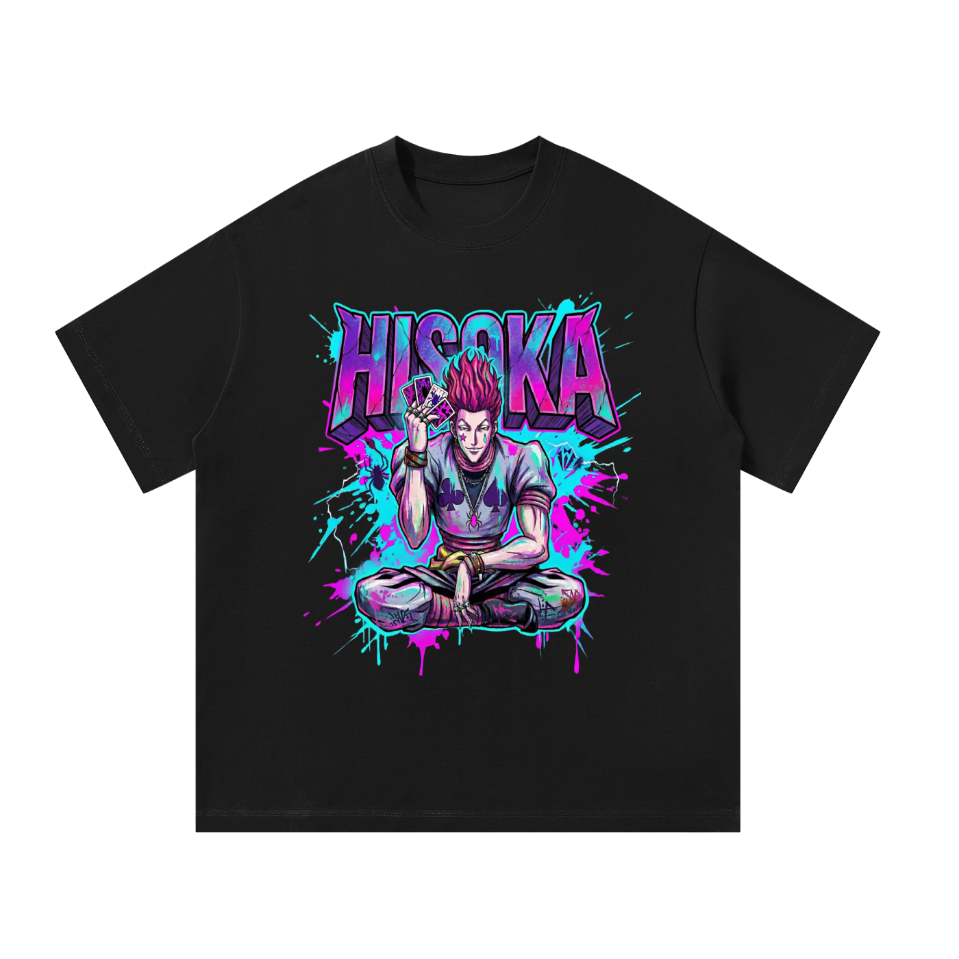 Hisoka Oversized Tee | Hunter x Hunter Anime Streetwear
