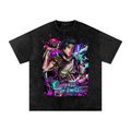 Yami Surpass Your Limits Snow Wash Tee | Black Clover Anime Streetwear