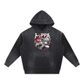 Jabber Frayed Fleece Hoodie | Gachiakuta Anime Streetwear
