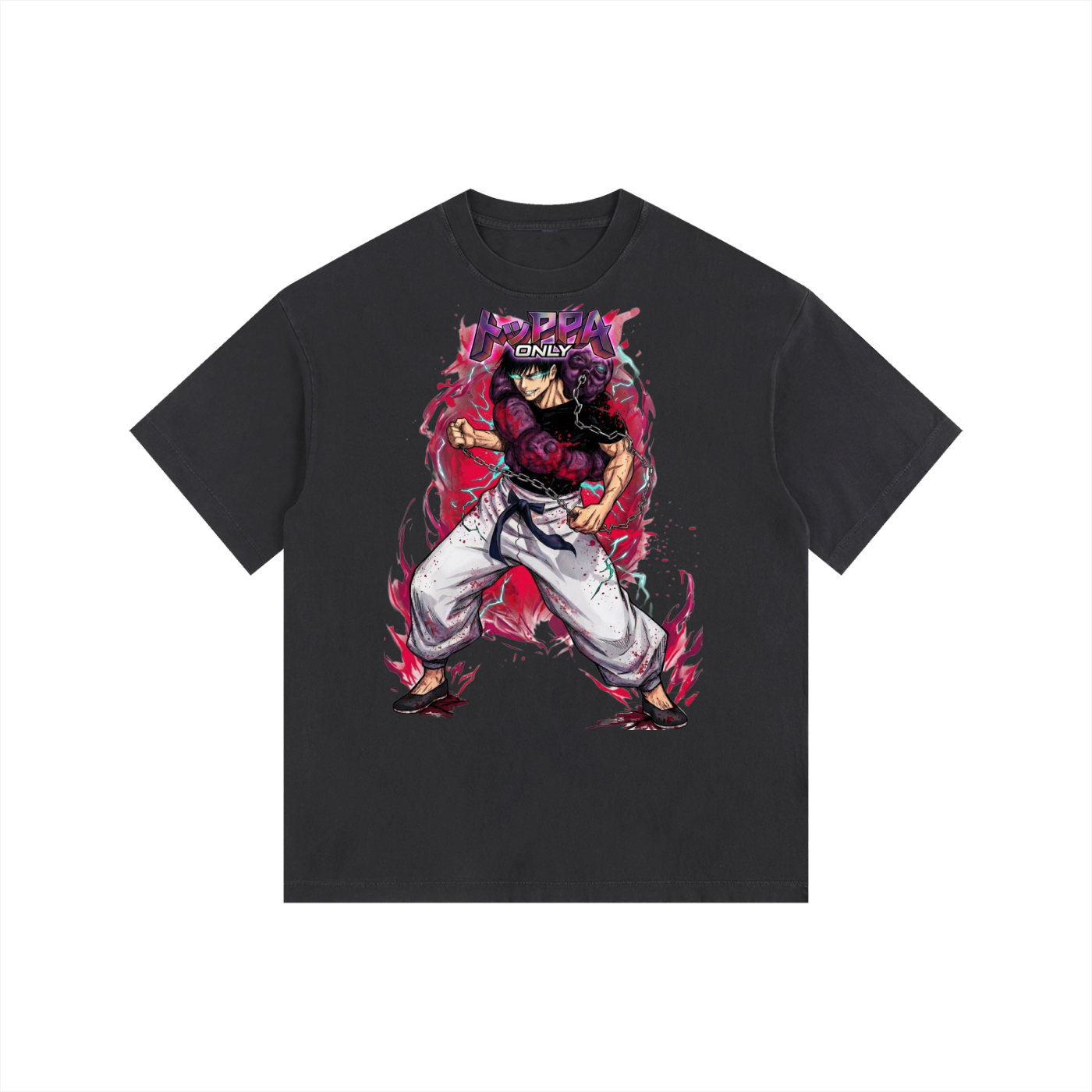 Toji Fushiguro Oversized Tee | Jujutsu Kaisen Anime Streetwear