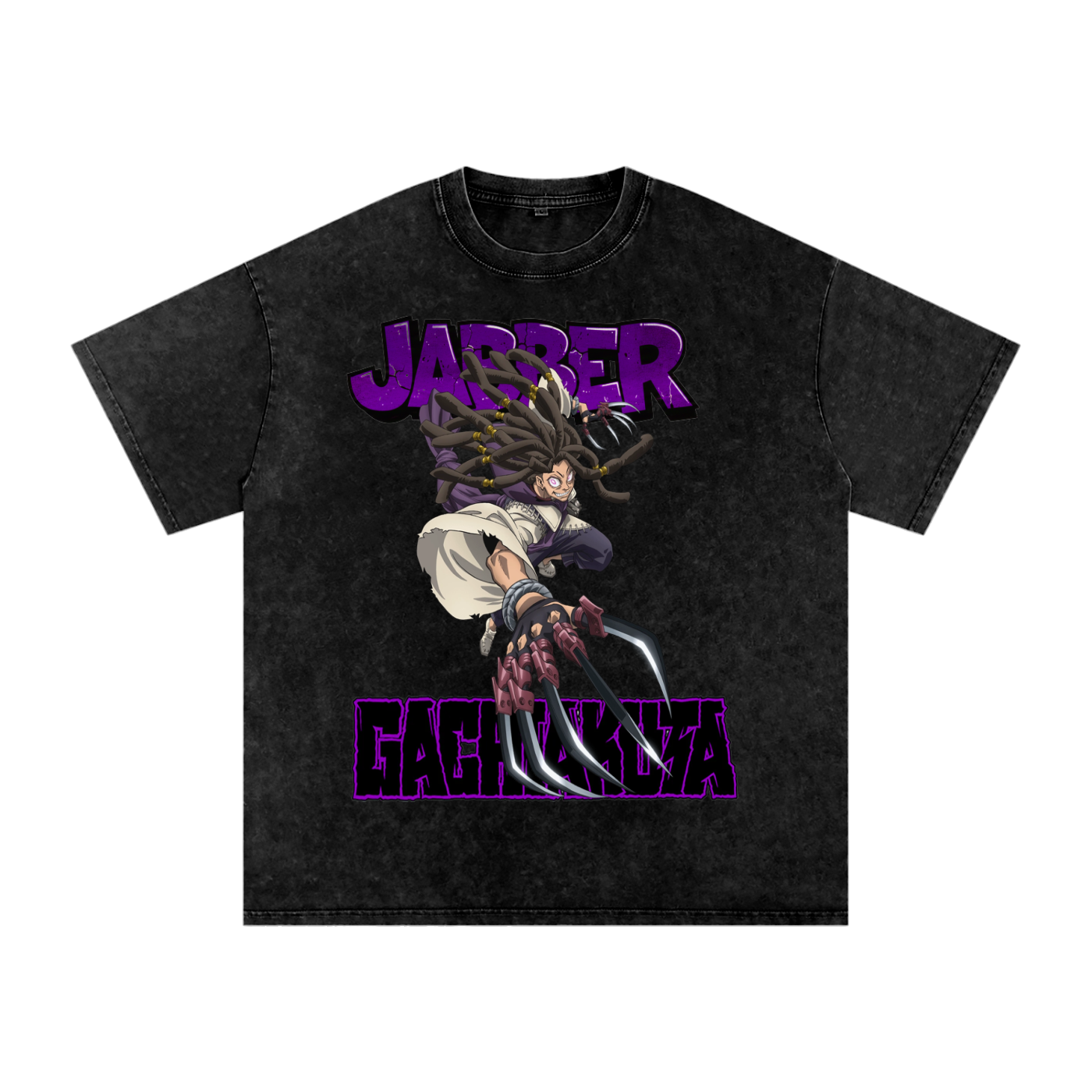 Jabber Oversized Tee | Gachiakuta Anime Streetwear