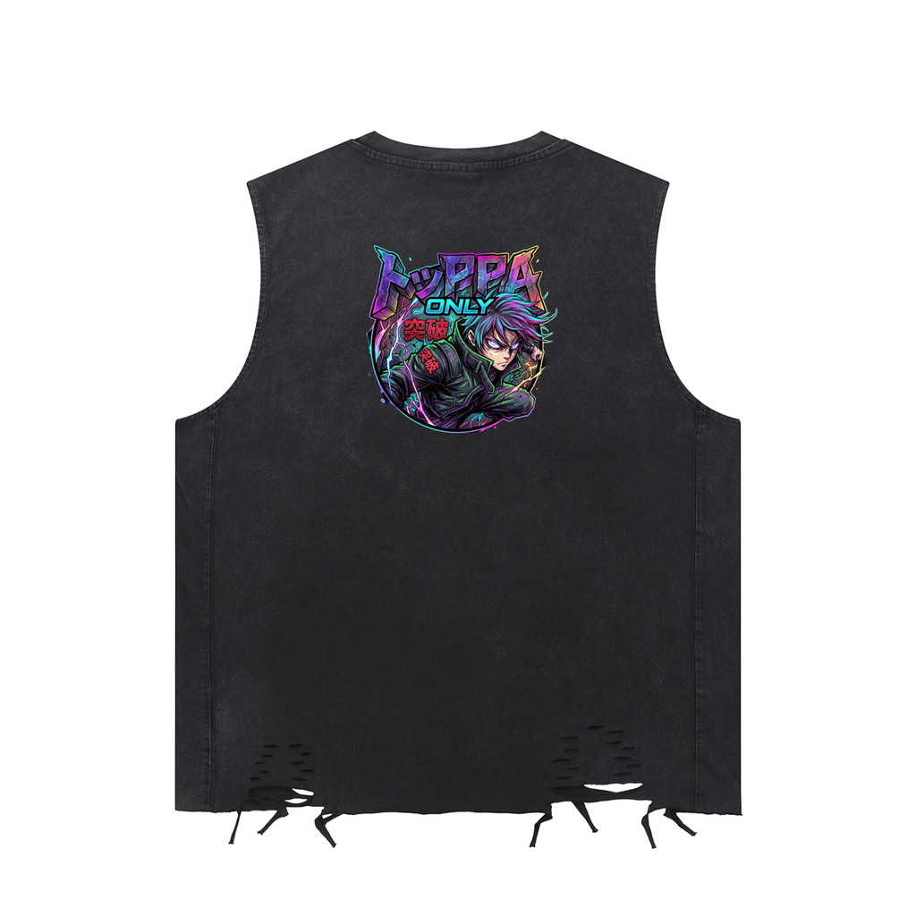 Jin-Woo x Statue of God Tank | Solo Leveling Anime Streetwear
