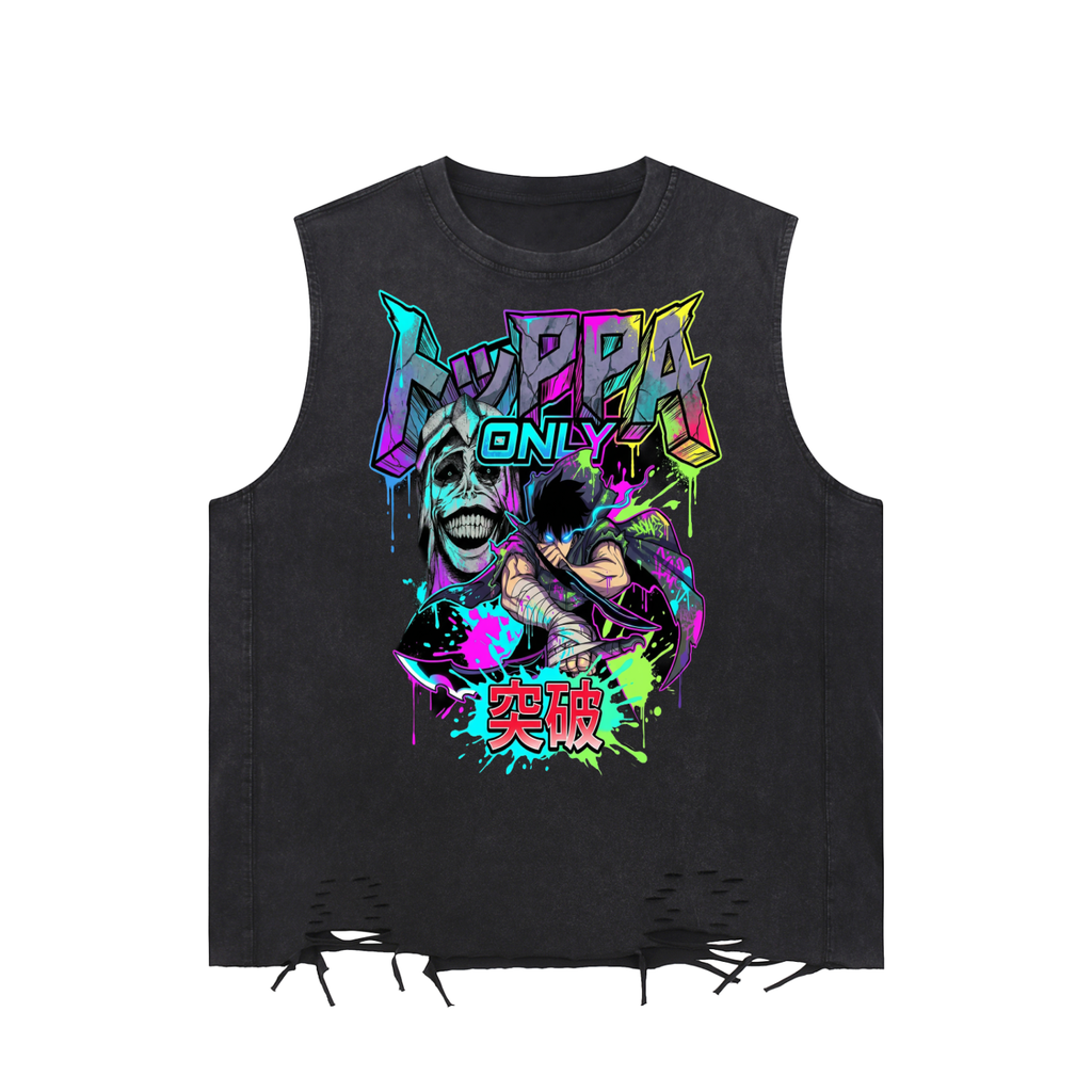 Jin-Woo x Statue of God Tank | Solo Leveling Anime Streetwear